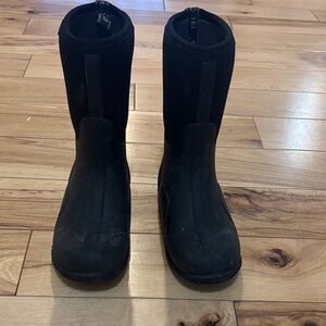 Bogs Kids Black Boots